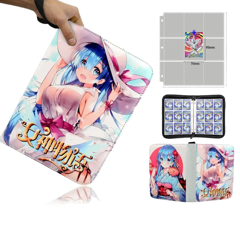 Альбом для карточек Megami Tensei: большой емкости, модный, с HD-изображением, трендовый, высококачественный подарок для детей
Альбом для карточек Megami Tensei: большой емкости, модный, с HD-изображением, трендовый, высококачественный подарок для детей