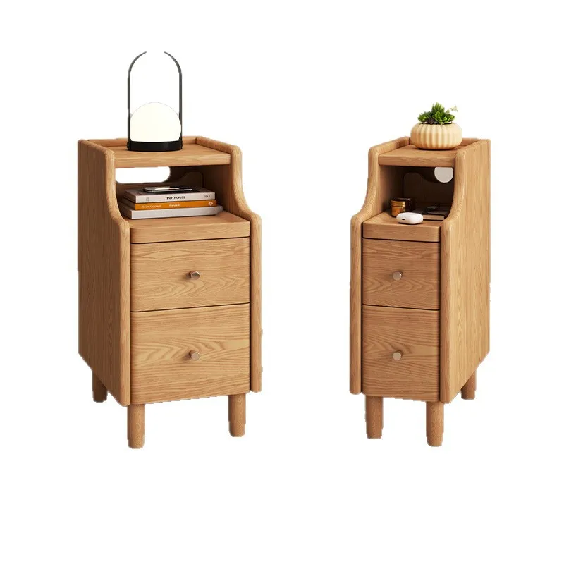 Solid wood bedside table home bedroom small ultra-narrow shelf 20cm extremely narrow seam side
Solid wood bedside table home bedroom small ultra-narrow shelf 20cm extremely narrow seam side