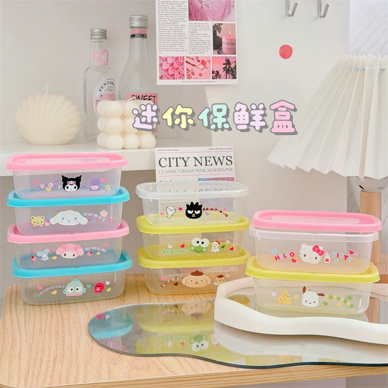 New Sanrio Fruit Box mini Plastic Crisper Storage Box Kitchen Refrigerator Sealed Storage Seal Box
New Sanrio Fruit Box mini Plastic Crisper Storage Box Kitchen Refrigerator Sealed Storage Seal Box