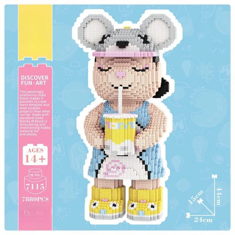 43Cm Milk Tea Girl Tiny Particles Building Block Assembly Educational Toys Boys Girls Brain Birthday Gift Living Room Ornament
43Cm Milk Tea Girl Tiny Particles Building Block Assembly Educational Toys Boys Girls Brain Birthday Gift Living Room Ornament