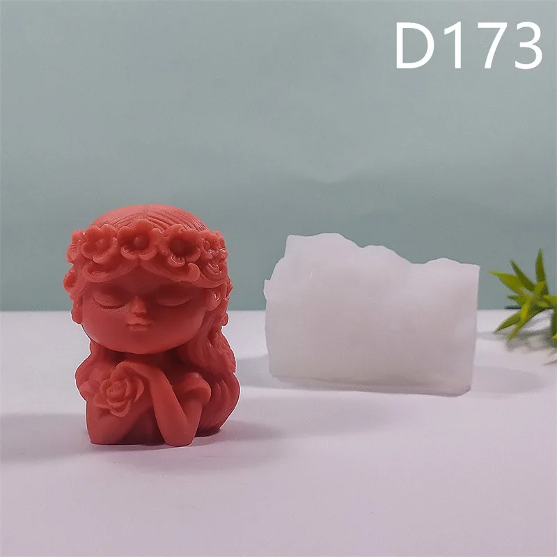 Rose Girl Silicone Mold Gypsum form DIY Handmade Plaster Candle Ornaments Handicrafts Mold Hand Gift Making Kitchen Accessories
Rose Girl Silicone Mold Gypsum form DIY Handmade Plaster Candle Ornaments Handicrafts Mold Hand Gift Making Kitchen Accessories