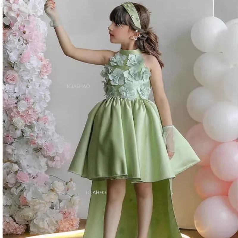 Вечернее платье принцессы для девочек, платье для выступления на фортепиано, свадебный прием для девочек с цветочным узором, детский пышный тюль, конкурс на день рождения
Вечернее платье принцессы для девочек, платье для выступления на фортепиано, свадебный прием для девочек с цветочным узором, детский пышный тюль, конкурс на день рождения