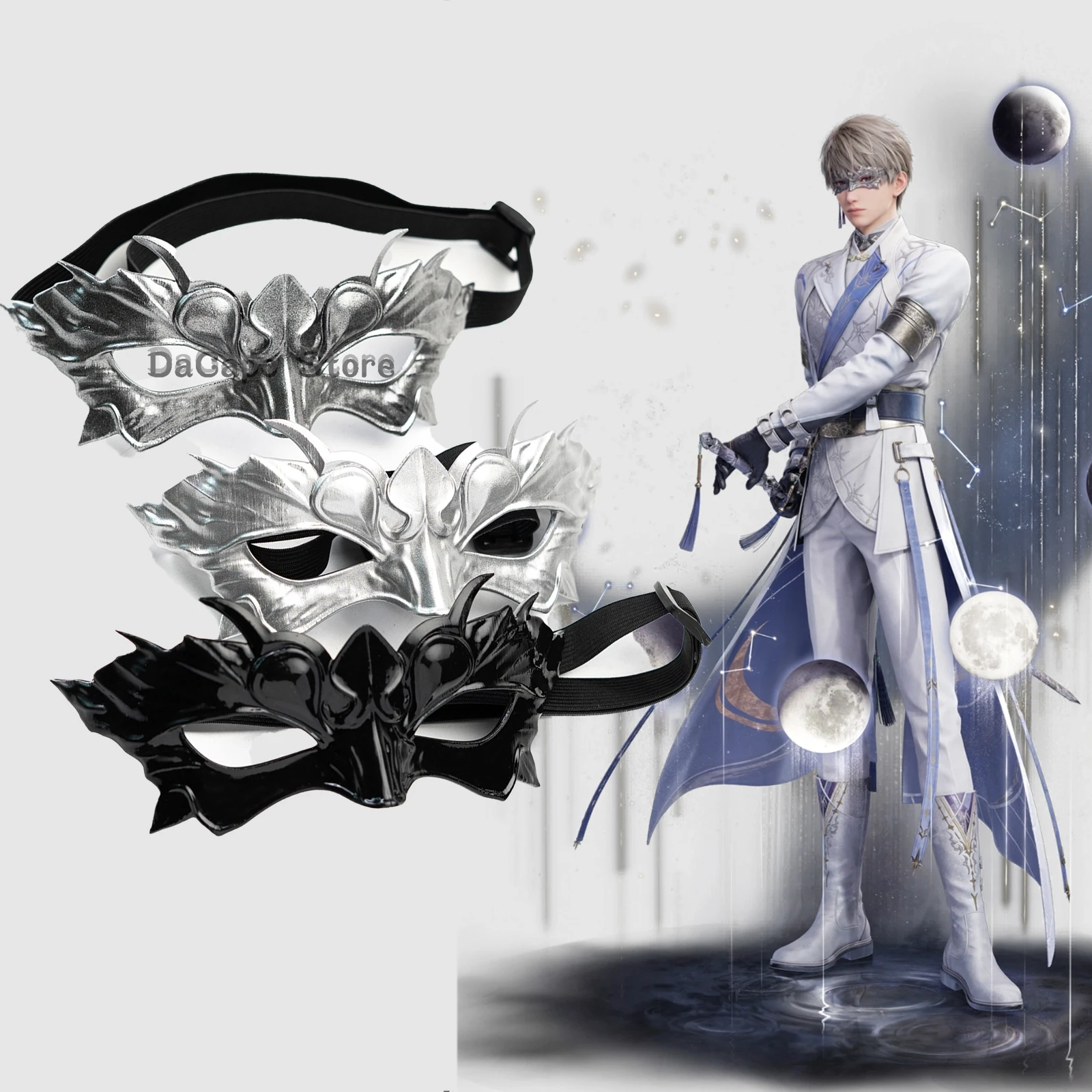 Xavier Love and Deepspace Lumiere Lightseeker Mask Xavier Unisex Cos Game Cosplay Fancy Masquerade Dress up De
Xavier Love and Deepspace Lumiere Lightseeker Mask Xavier Unisex Cos Game Cosplay Fancy Masquerade Dress up De