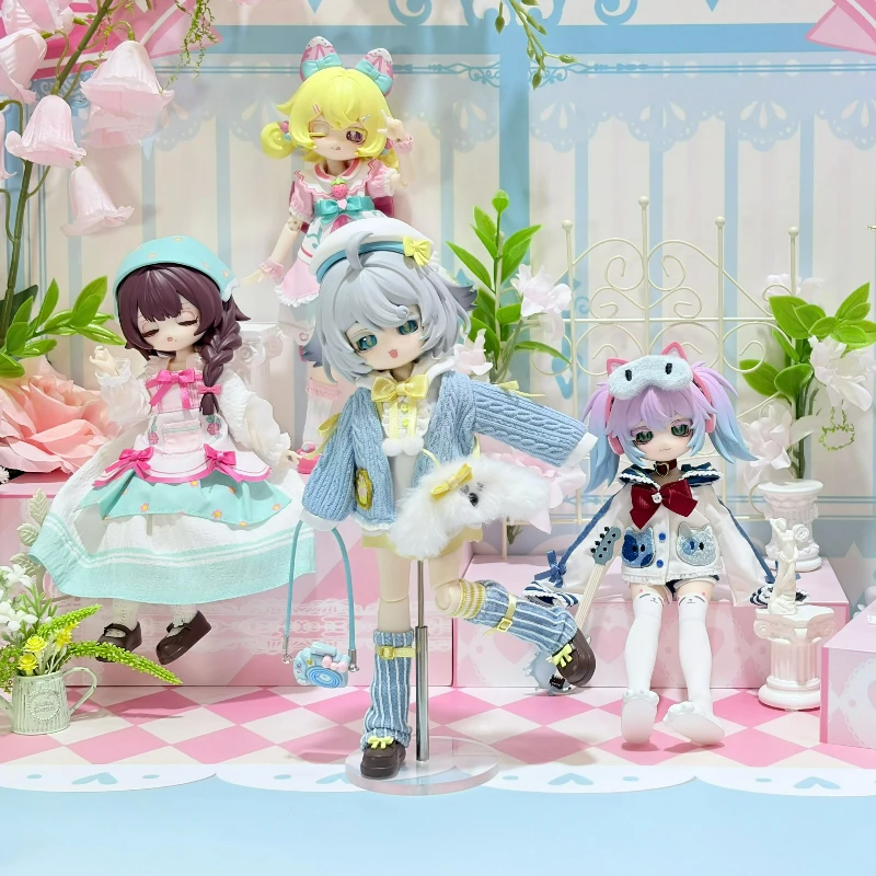 Коллекционная кукла MIRAIDOLLS Runaway Wishing Girl Series, 1/8 BJD, с подвижными суставами, милая аниме-фигурка, загадочная коробка, настольное украшение, подарок для девочки
Коллекционная кукла MIRAIDOLLS Runaway Wishing Girl Series, 1/8 BJD, с подвижными суставами, милая аниме-фигурка, загадочная коробка, настольное украшение, подарок для девочки