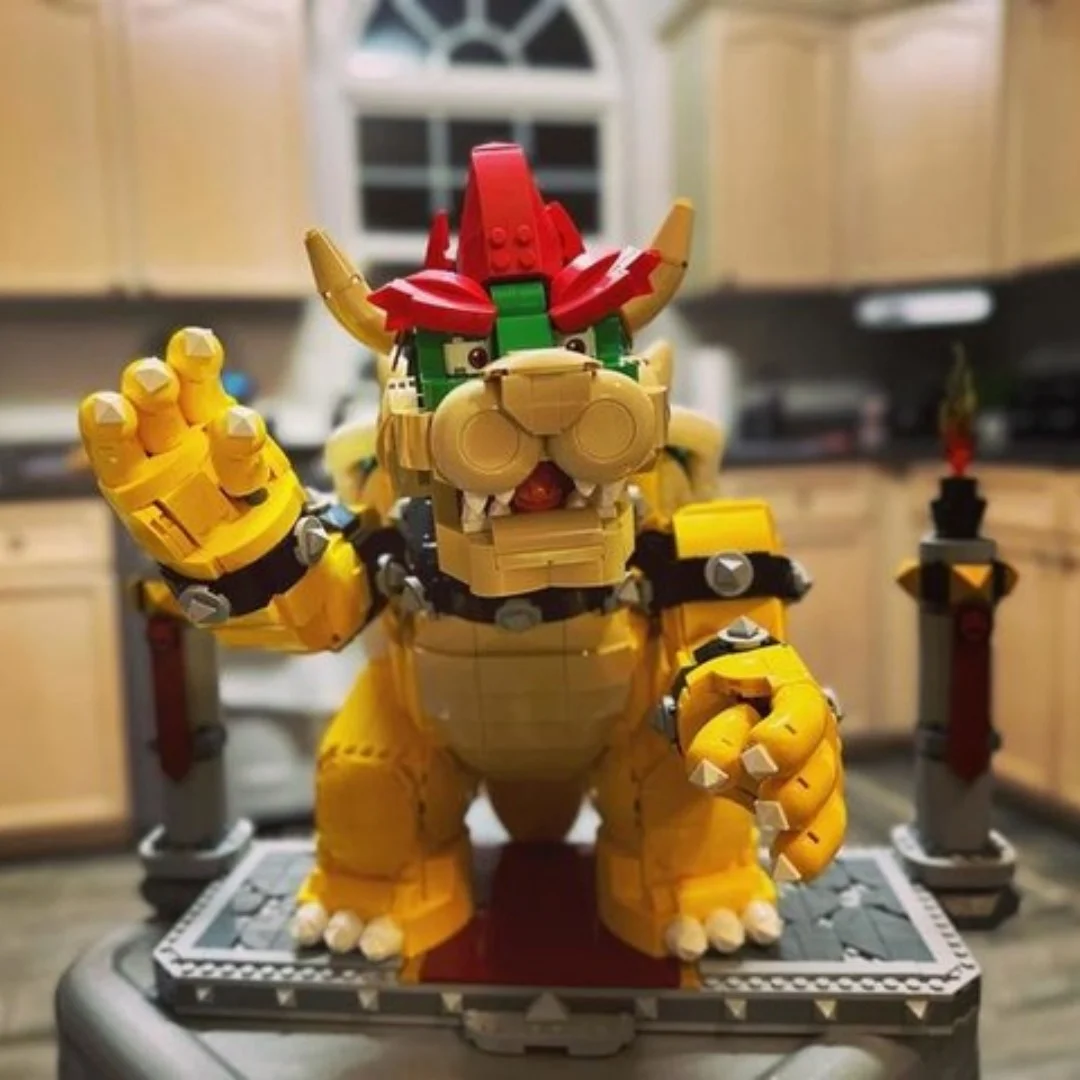 In Stock The Mighty Bowser Bricks Disney Toys for Children Christmas Gifts Super Mario 71411 2807 Pcs Building Block
In Stock The Mighty Bowser Bricks Disney Toys for Children Christmas Gifts Super Mario 71411 2807 Pcs Building Block