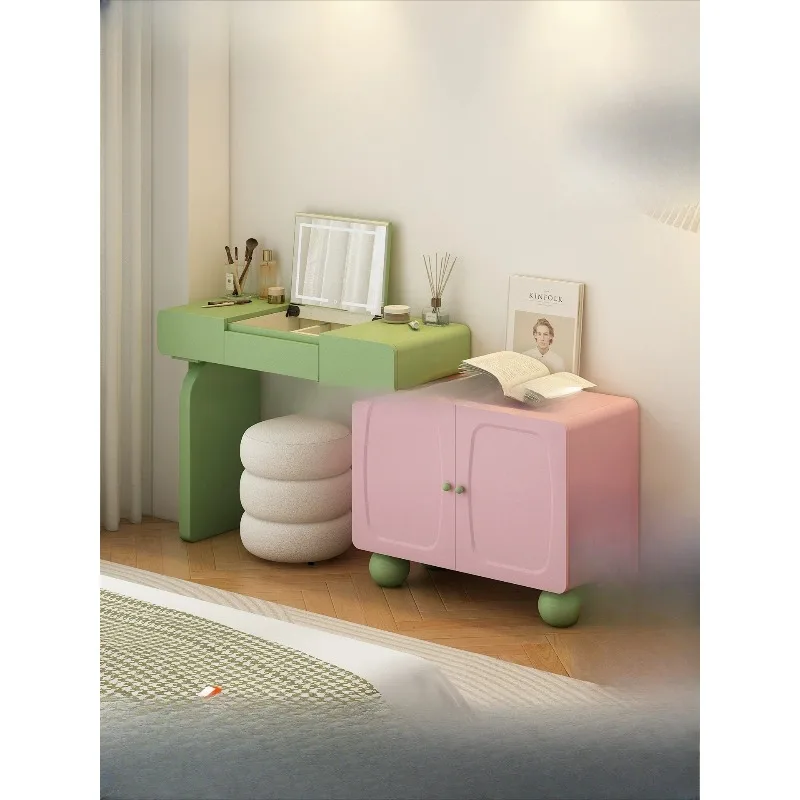 Master bedroom dresser chest cabinet integrated dopamine bedside makeup table storage cabinet paint
Master bedroom dresser chest cabinet integrated dopamine bedside makeup table storage cabinet paint