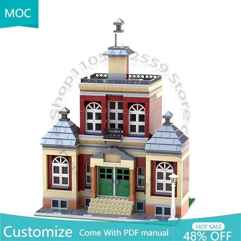 Набор для сборки модульного здания городского правительства (912 деталей), технологичный конструктор MOC, развивающая игрушка для мальчиков, подарок
Набор для сборки модульного здания городского правительства (912 деталей), технологичный конструктор MOC, развивающая игрушка для мальчиков, подарок