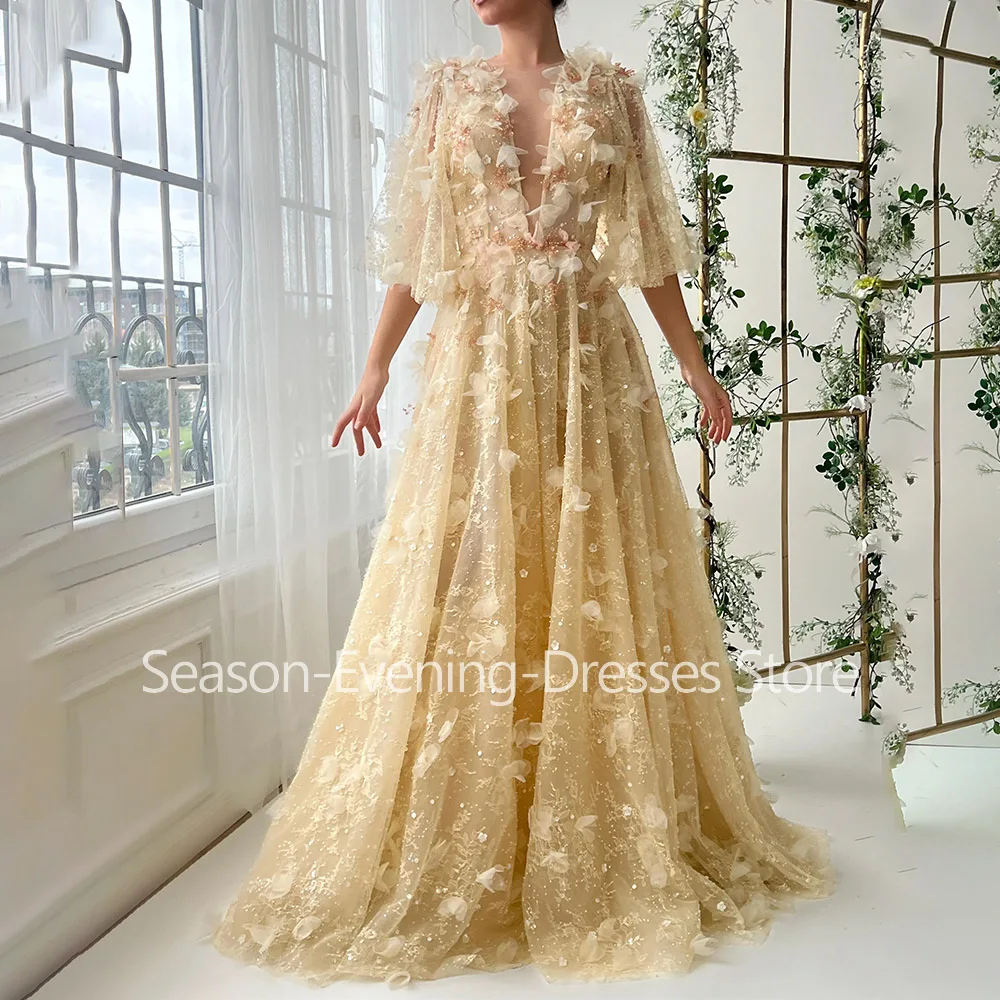Customized New In Elegant Long Prom Dresses for Special Occasions Half Sleeve Floor-Length Woman Evening Party Gala Ball Gowns
Customized New In Elegant Long Prom Dresses for Special Occasions Half Sleeve Floor-Length Woman Evening Party Gala Ball Gowns