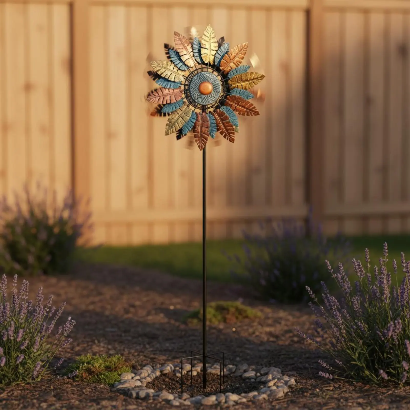 Solar Foliage Wind Rotator Rust Resistant Rotating Foliage Wind Rotator Solar Metal Wind Rotator Easy to Assemble Quiet Rotating
Solar Foliage Wind Rotator Rust Resistant Rotating Foliage Wind Rotator Solar Metal Wind Rotator Easy to Assemble Quiet Rotating