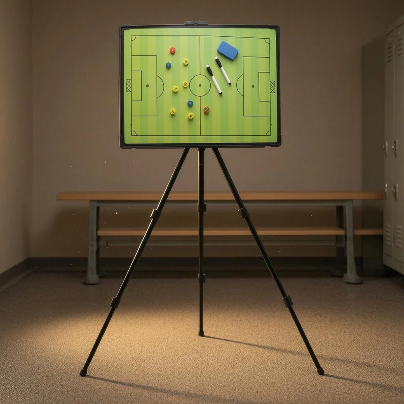 Football Board Telescopic Tripod Football Board Sports Equipment Dry Erase Easy to Clean for Coaches
Football Board Telescopic Tripod Football Board Sports Equipment Dry Erase Easy to Clean for Coaches