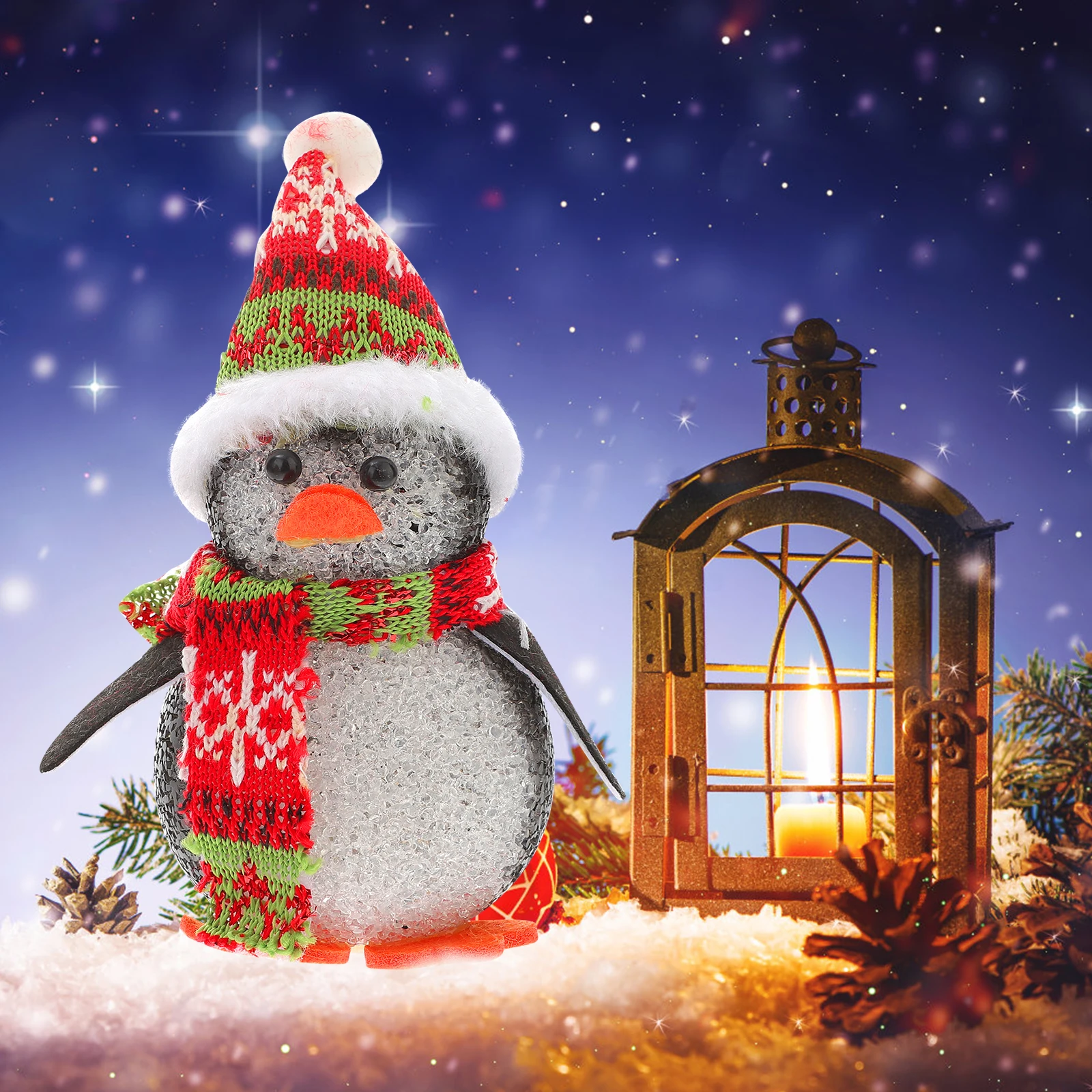2pcs Christmas Penguin Lamp LED Decor Bedroom Bathroom Living Glowing Penguin Light Room Tree Ornament Toy Night Light
2pcs Christmas Penguin Lamp LED Decor Bedroom Bathroom Living Glowing Penguin Light Room Tree Ornament Toy Night Light