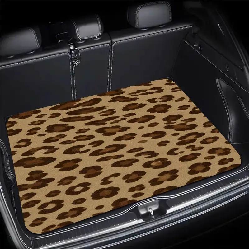 Classic Leopard Print Pattern Car Trunk Mat Universal Non-slip Wear-resistant Cargo Liner for SUV Easy Clean Protective Pad
Classic Leopard Print Pattern Car Trunk Mat Universal Non-slip Wear-resistant Cargo Liner for SUV Easy Clean Protective Pad