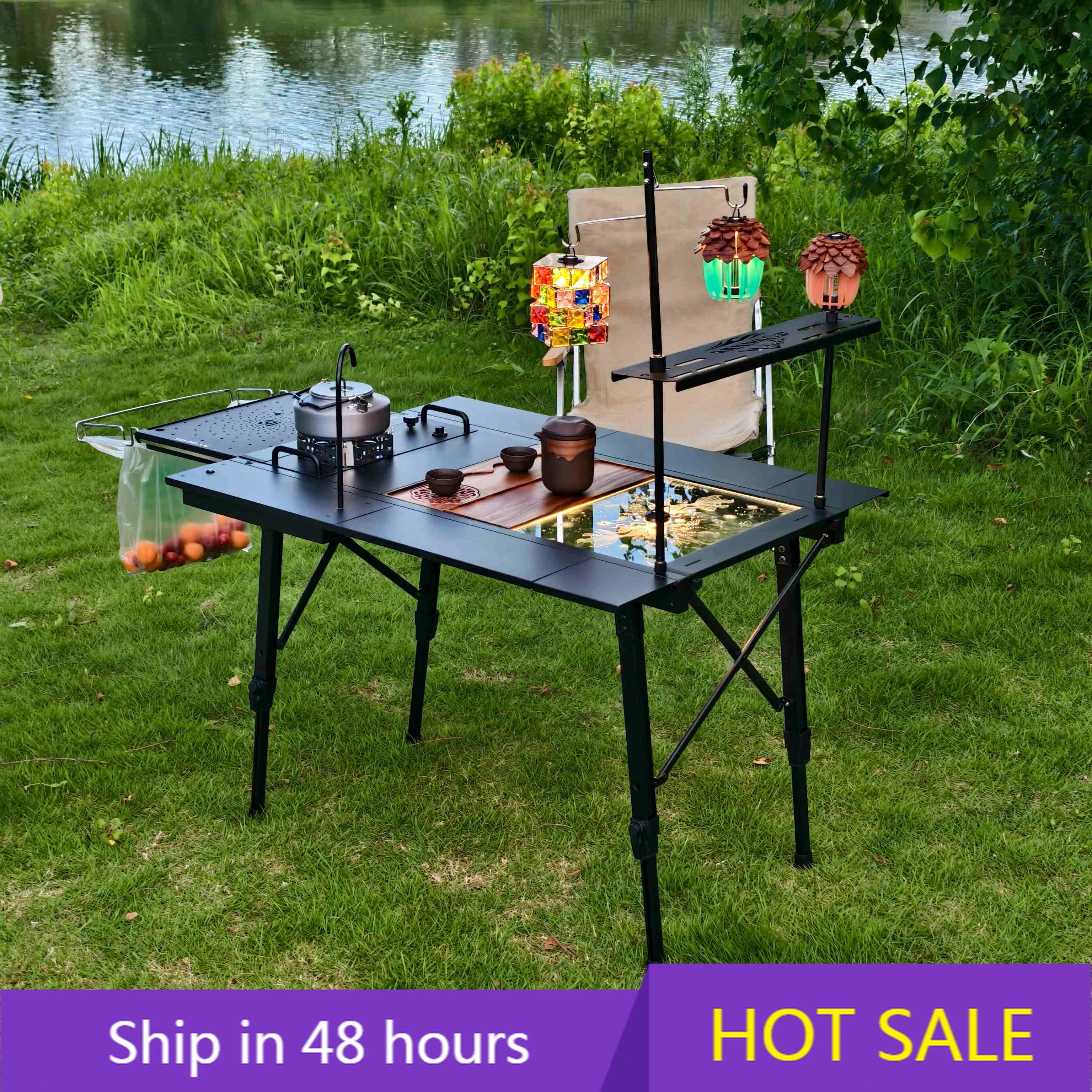 POWER LEAP Igt Modern Aluminum Alloy Tactical Table Panel Multi-Function Modular Folding Metal Outdoor Furniture For Kitchen War
POWER LEAP Igt Modern Aluminum Alloy Tactical Table Panel Multi-Function Modular Folding Metal Outdoor Furniture For Kitchen War