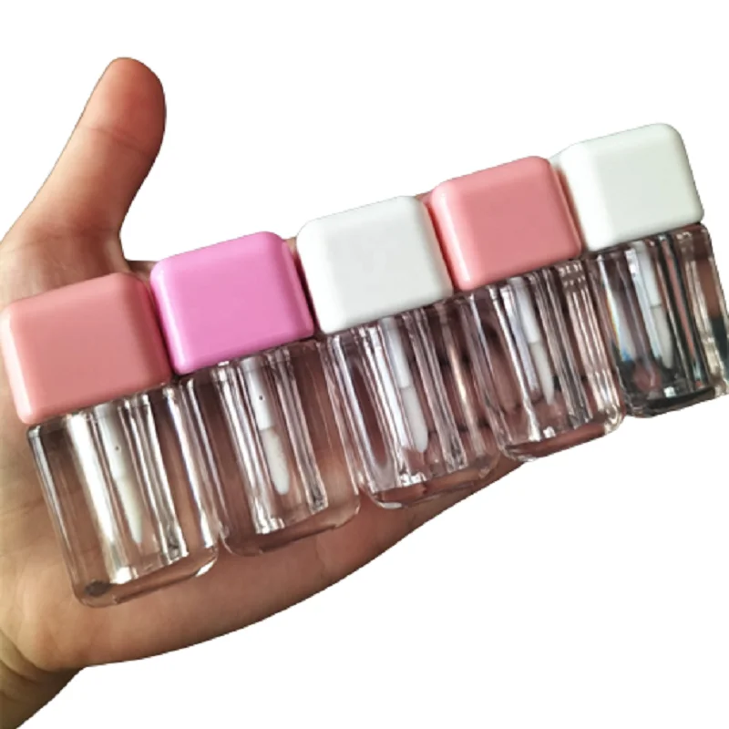 4ML Mini Square Clear Plastic Lip Gloss Tube Rose Red Pink Lid Portable Cosmetic Packing Bottle Empty Lip gloss Container 100pcs
4ML Mini Square Clear Plastic Lip Gloss Tube Rose Red Pink Lid Portable Cosmetic Packing Bottle Empty Lip gloss Container 100pcs
