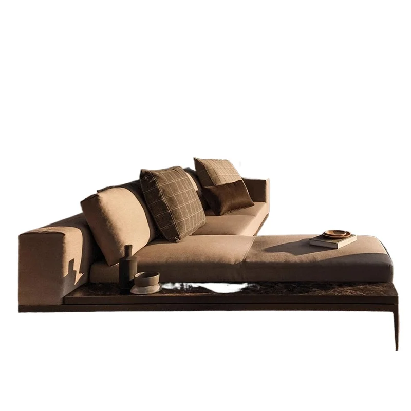 Outdoor teak sofa, courtyard tarp casual simple small apartment open-air L-shaped solid wood coffee table sofa combination
Outdoor teak sofa, courtyard tarp casual simple small apartment open-air L-shaped solid wood coffee table sofa combination