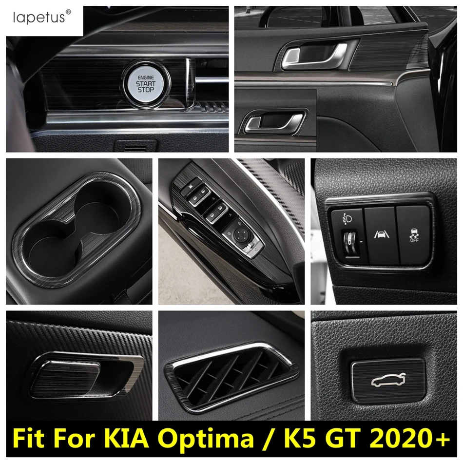 Start Stop Button / Dashboard Air AC Vent / Handle Bowl / Glove Box Cover Trim Accessories For KIA Optima / K5 GT 2020 - 2022
Start Stop Button / Dashboard Air AC Vent / Handle Bowl / Glove Box Cover Trim Accessories For KIA Optima / K5 GT 2020 - 2022