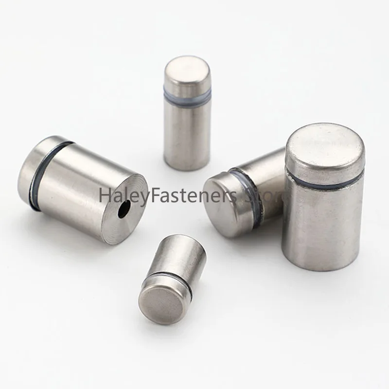 10PCS Stainless Steel Standoff Screws 16mm Advertising Screws Mounts Glass Acrylic Nail Glass Fasteners Hardware
10PCS Stainless Steel Standoff Screws 16mm Advertising Screws Mounts Glass Acrylic Nail Glass Fasteners Hardware