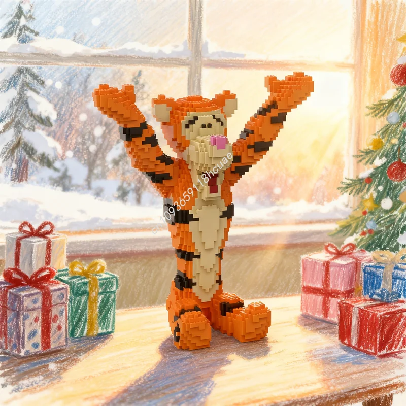 4363pcs MOC Tigger Sculptures Model Building Blocks Christmas Gifts Architecture Assemble DIY Toys Education Brick Creative Idea
4363pcs MOC Tigger Sculptures Model Building Blocks Christmas Gifts Architecture Assemble DIY Toys Education Brick Creative Idea