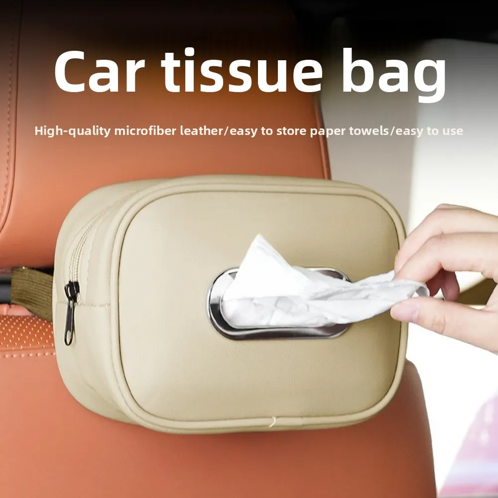 PU Leather Car Tissue Box Holder Sun Visor Easy Install Armrest Mount Napkin Case Storage Box Center Console Organizer Road Trip
PU Leather Car Tissue Box Holder Sun Visor Easy Install Armrest Mount Napkin Case Storage Box Center Console Organizer Road Trip