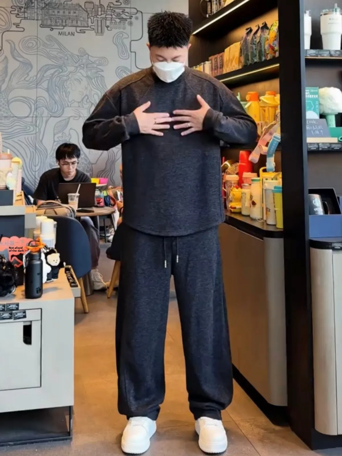 Men's Casual Sportswear Set Autumn Winter Fce Lined round Ne Sweatirt Long Pants Two Piece Suit Comfortable Versatile
Men's Casual Sportswear Set Autumn Winter Fce Lined round Ne Sweatirt Long Pants Two Piece Suit Comfortable Versatile