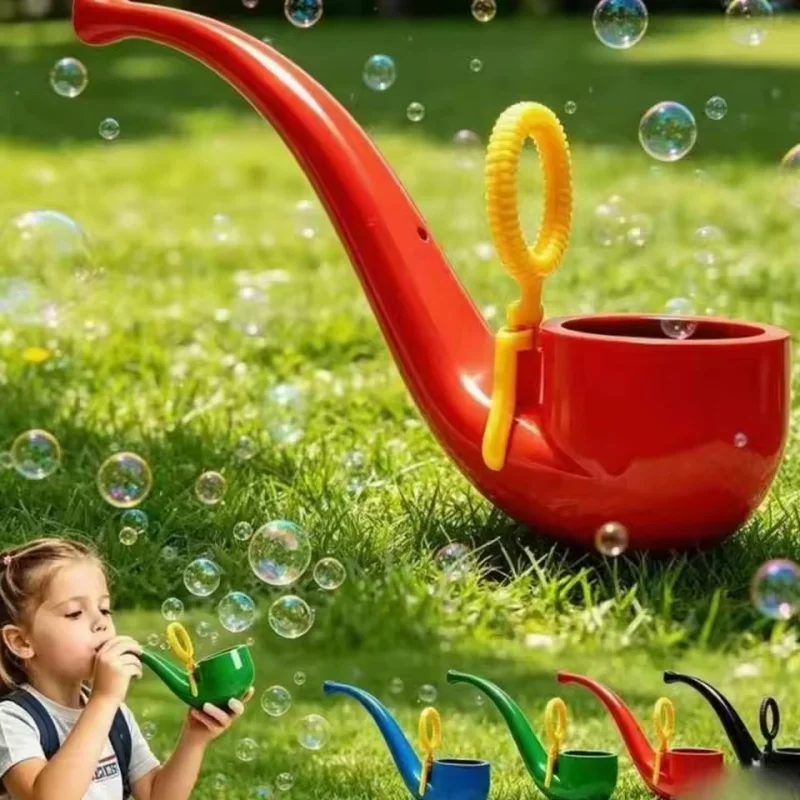 Pipe‑shaped Bubble Pipe 3D Printed Soap Bubble Maker Portable Bubble Blower Toy Kids Outdoor Party Stress Relief Gift
Pipe‑shaped Bubble Pipe 3D Printed Soap Bubble Maker Portable Bubble Blower Toy Kids Outdoor Party Stress Relief Gift
