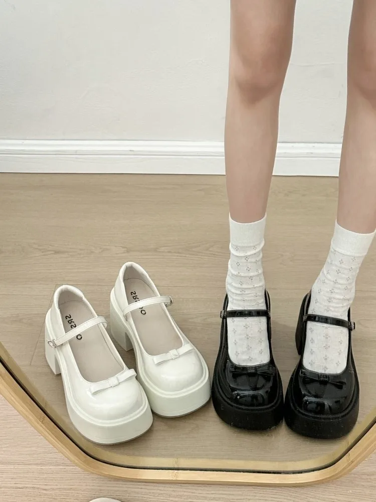 Fashionable Versatile Women's Shoes 2026 New Thick Heel Heightening Slip-On Single Shoes Casual Style Rubber Sole Pure Color
Fashionable Versatile Women's Shoes 2026 New Thick Heel Heightening Slip-On Single Shoes Casual Style Rubber Sole Pure Color
