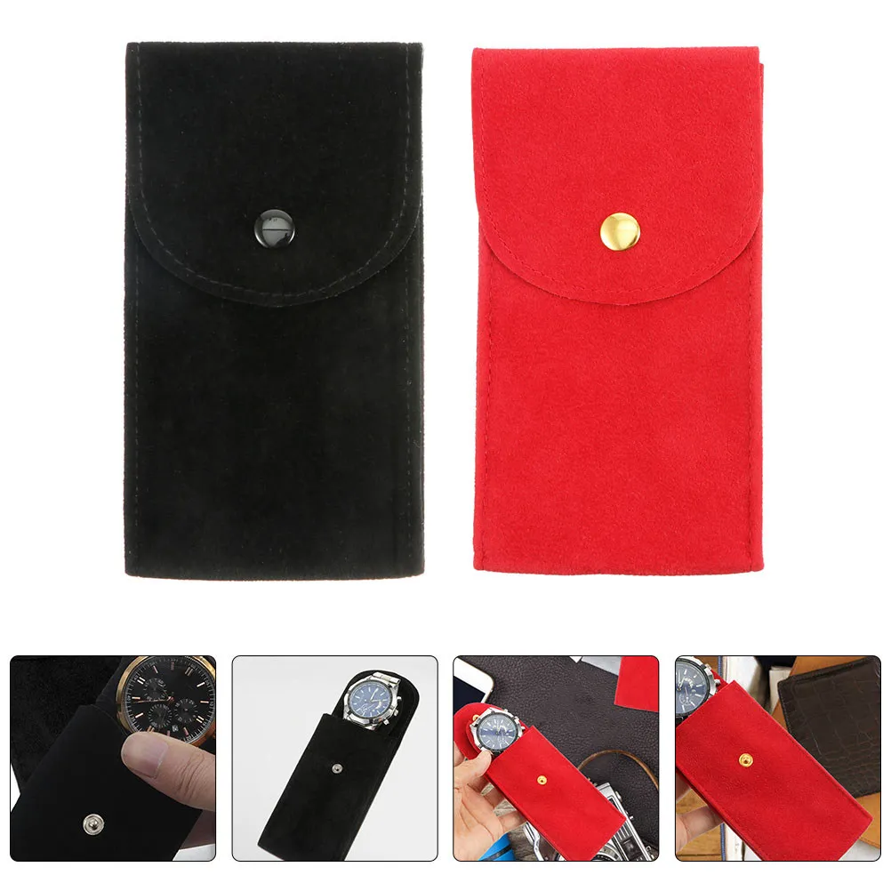 4Pcs Watch Storage Organizer Flannelette Dustproof Portable Travel Pouch Outdoor Jewelry Case Watch Case Jewelry Bag
4Pcs Watch Storage Organizer Flannelette Dustproof Portable Travel Pouch Outdoor Jewelry Case Watch Case Jewelry Bag