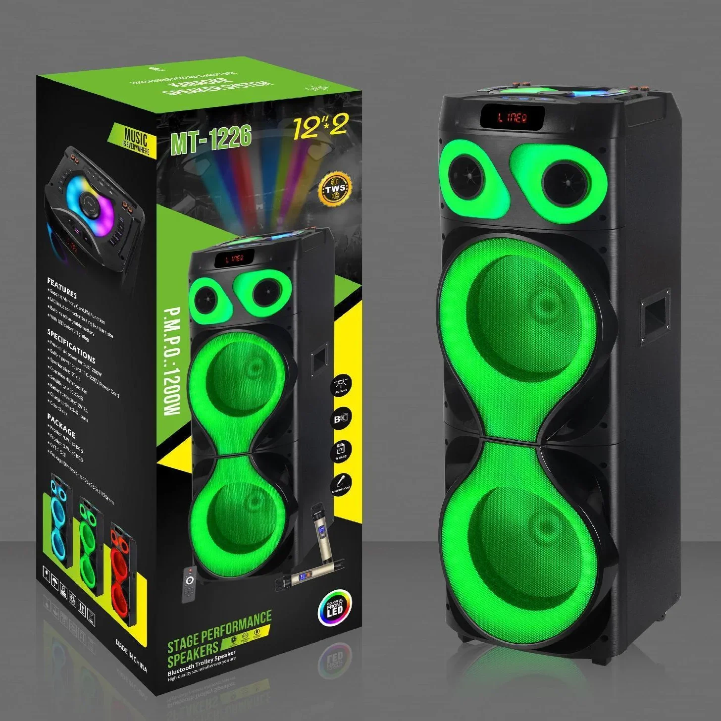2024 New Product Factory Make With International Certification BT Speaker Party Box MT-1226
2024 New Product Factory Make With International Certification BT Speaker Party Box MT-1226
