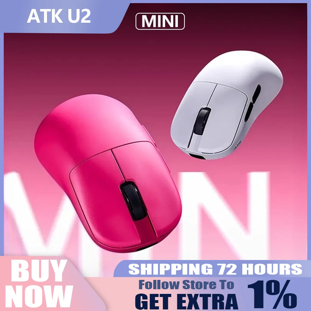 ATK Raykong U2 Беспроводная игровая Bluetooth-мышь 8k Легкий эргономичный дизайн Трехрежимный контроллер для киберспорта Аксессуары для ПК
ATK Raykong U2 Беспроводная игровая Bluetooth-мышь 8k Легкий эргономичный дизайн Трехрежимный контроллер для киберспорта Аксессуары для ПК