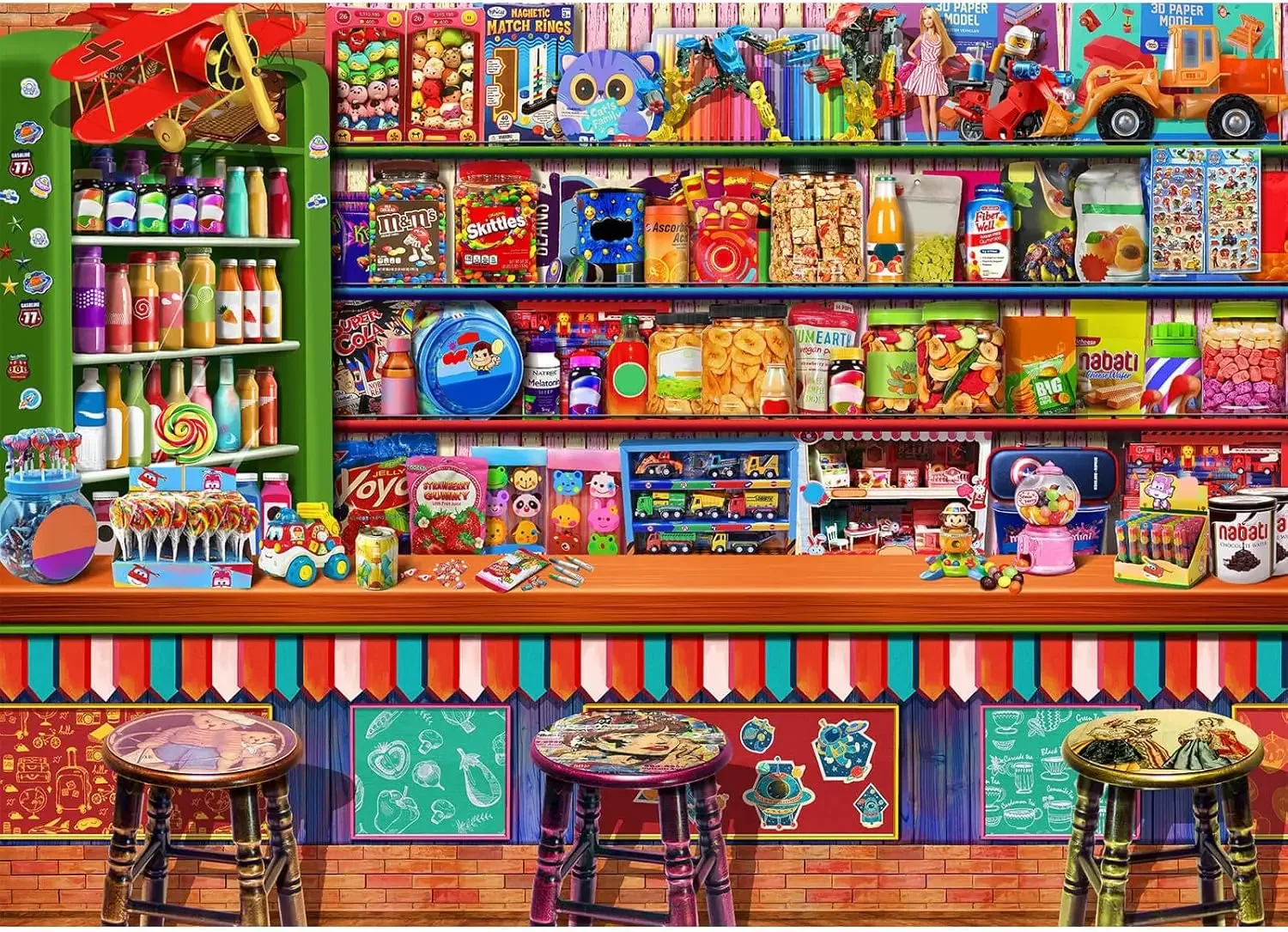 Nostalgic Convenience Store 300/500/1000 Pieces Wooden Jigsaw Puzzle of Adult and Kid Games Family Fun Floor Toy Children's Gift
Nostalgic Convenience Store 300/500/1000 Pieces Wooden Jigsaw Puzzle of Adult and Kid Games Family Fun Floor Toy Children's Gift