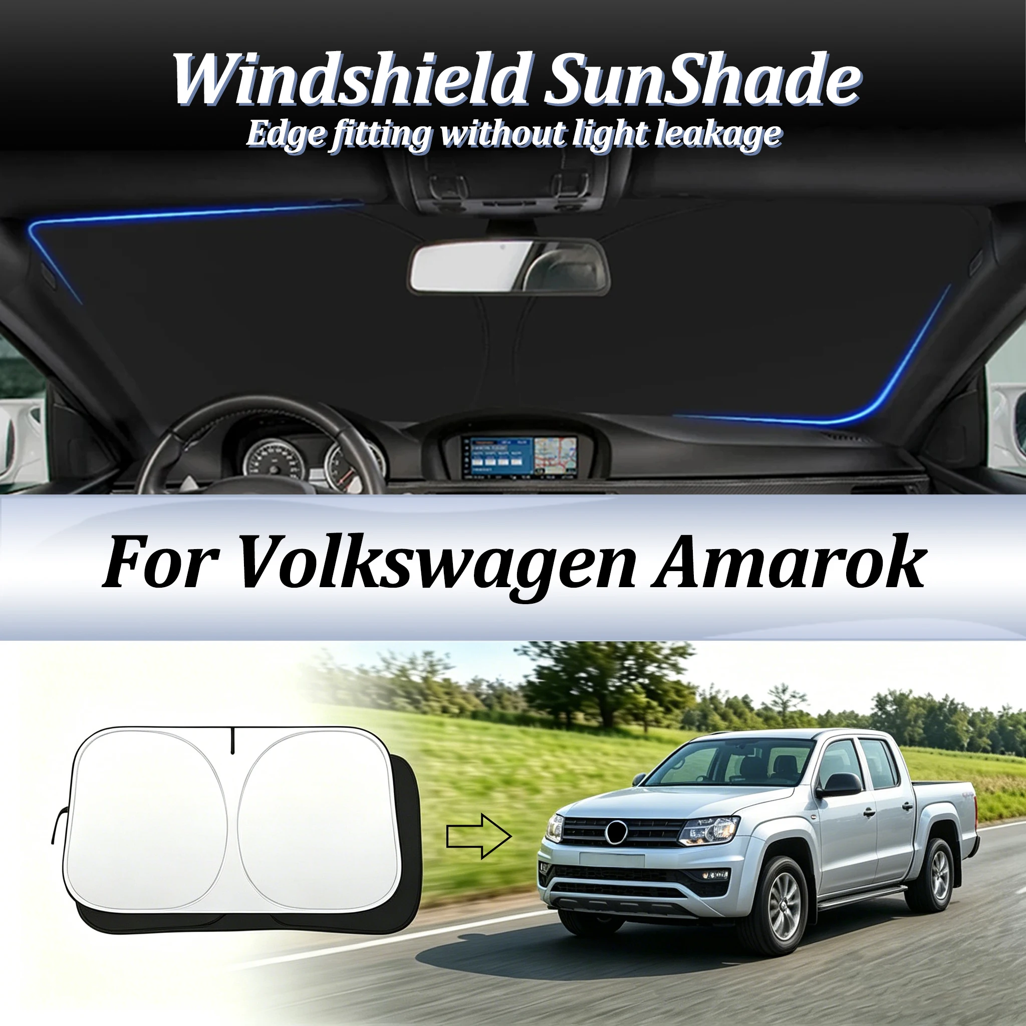 Car Windshield SunShade For Volkswagen VW Amarok Auto Accessories Window Shade Sun Visor Cover Foldable Anti-UV Heat Shield
Car Windshield SunShade For Volkswagen VW Amarok Auto Accessories Window Shade Sun Visor Cover Foldable Anti-UV Heat Shield