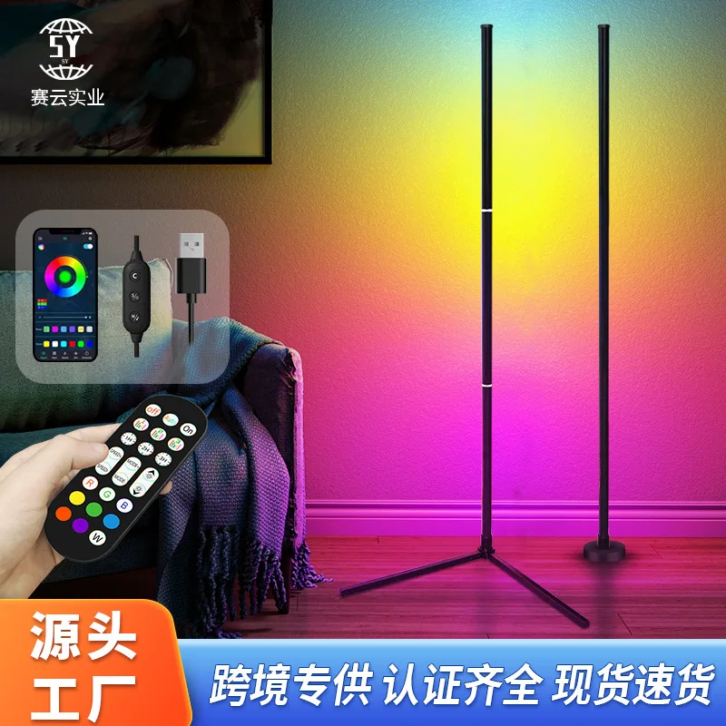 RGB Floor Lamp for Gaming Room Living Room Bedroom Nordic Style Patchwork LED Ambient Night Light
RGB Floor Lamp for Gaming Room Living Room Bedroom Nordic Style Patchwork LED Ambient Night Light