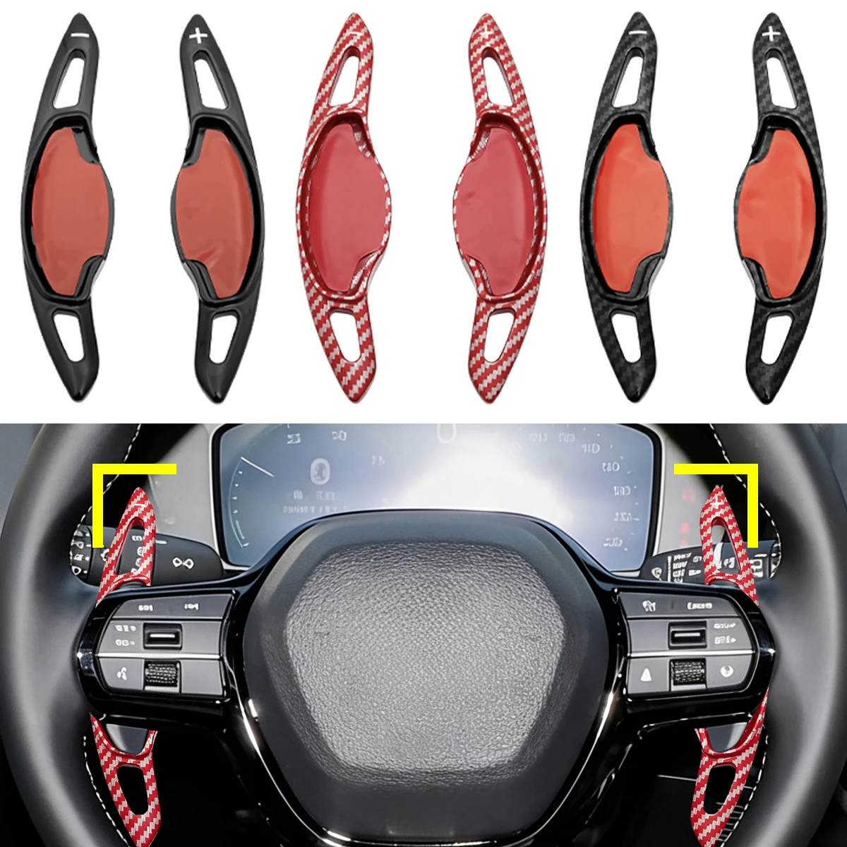 2pcs/lot ABS Car Steering Wheel Paddle Shifter Extension For Honda Civic 11th Accord CR-V CRV Pilot Acura Integra
2pcs/lot ABS Car Steering Wheel Paddle Shifter Extension For Honda Civic 11th Accord CR-V CRV Pilot Acura Integra