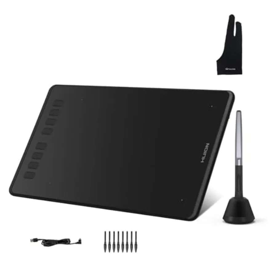 Inspiroy H950P Drawing Tablet and Palm Rejection Artist Glove
Inspiroy H950P Drawing Tablet and Palm Rejection Artist Glove