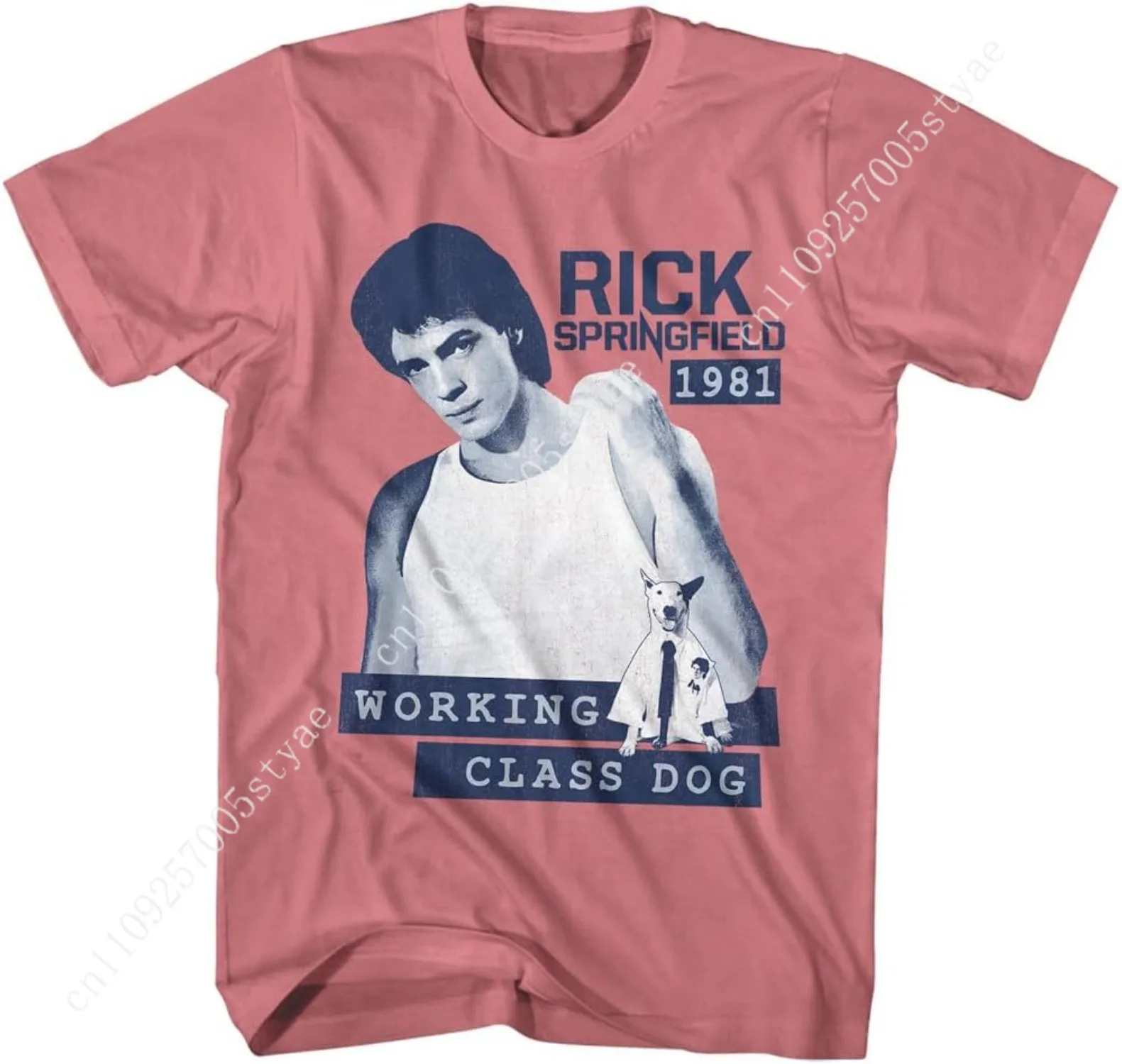 Rick Springfield 1981 Working Class Dog Adult Short Sleeve T Shirt 80s Music Vintage Style Graphic Tees
Rick Springfield 1981 Working Class Dog Adult Short Sleeve T Shirt 80s Music Vintage Style Graphic Tees