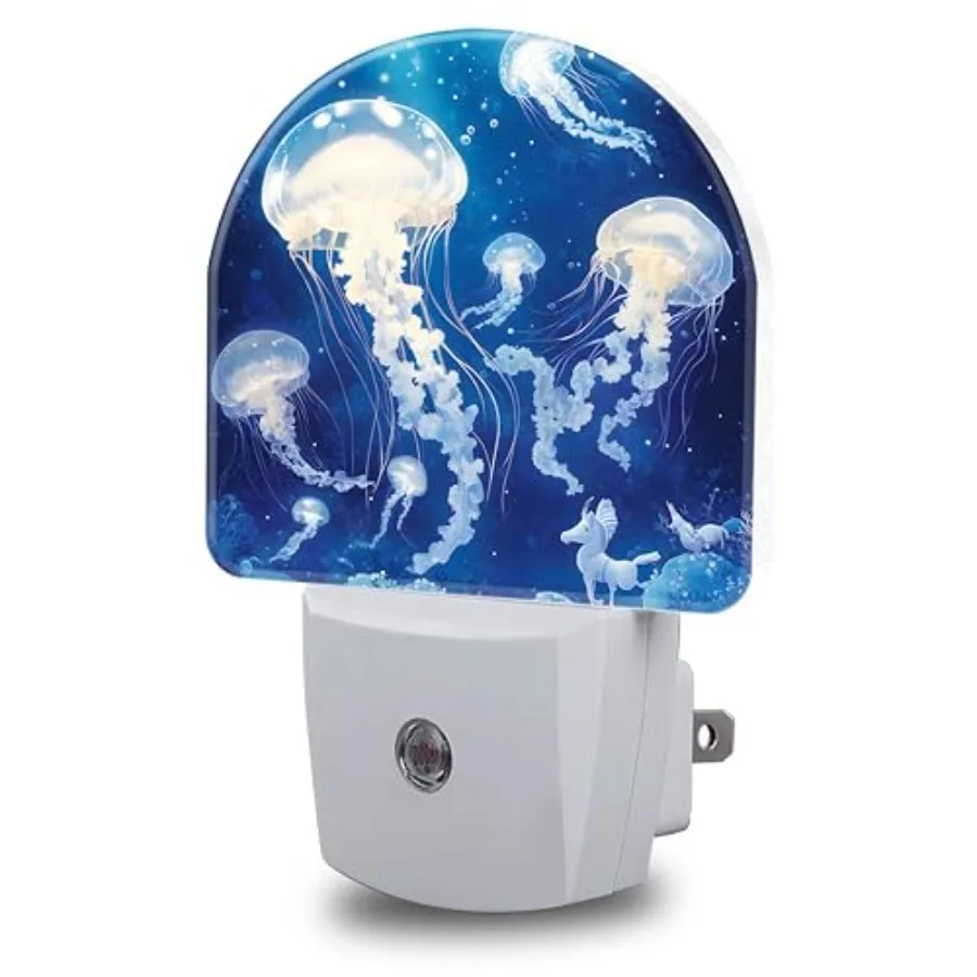 Underwater Night Lights Plug into Wall Night Light Dusk to Dawn Smart Sensor Decorative Round Led Lamp for Bedroom Kitchen Hall
Underwater Night Lights Plug into Wall Night Light Dusk to Dawn Smart Sensor Decorative Round Led Lamp for Bedroom Kitchen Hall
