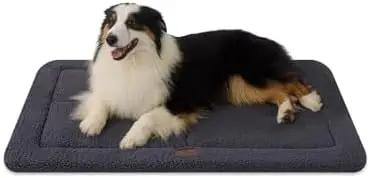 Двусторонний коврик для собачьей клетки Joydeco - 41"x28", ультрамягкий флис, моющийся и компактный, для средних и крупных питомцев, темно-серый
Двусторонний коврик для собачьей клетки Joydeco - 41"x28", ультрамягкий флис, моющийся и компактный, для средних и крупных питомцев, темно-серый