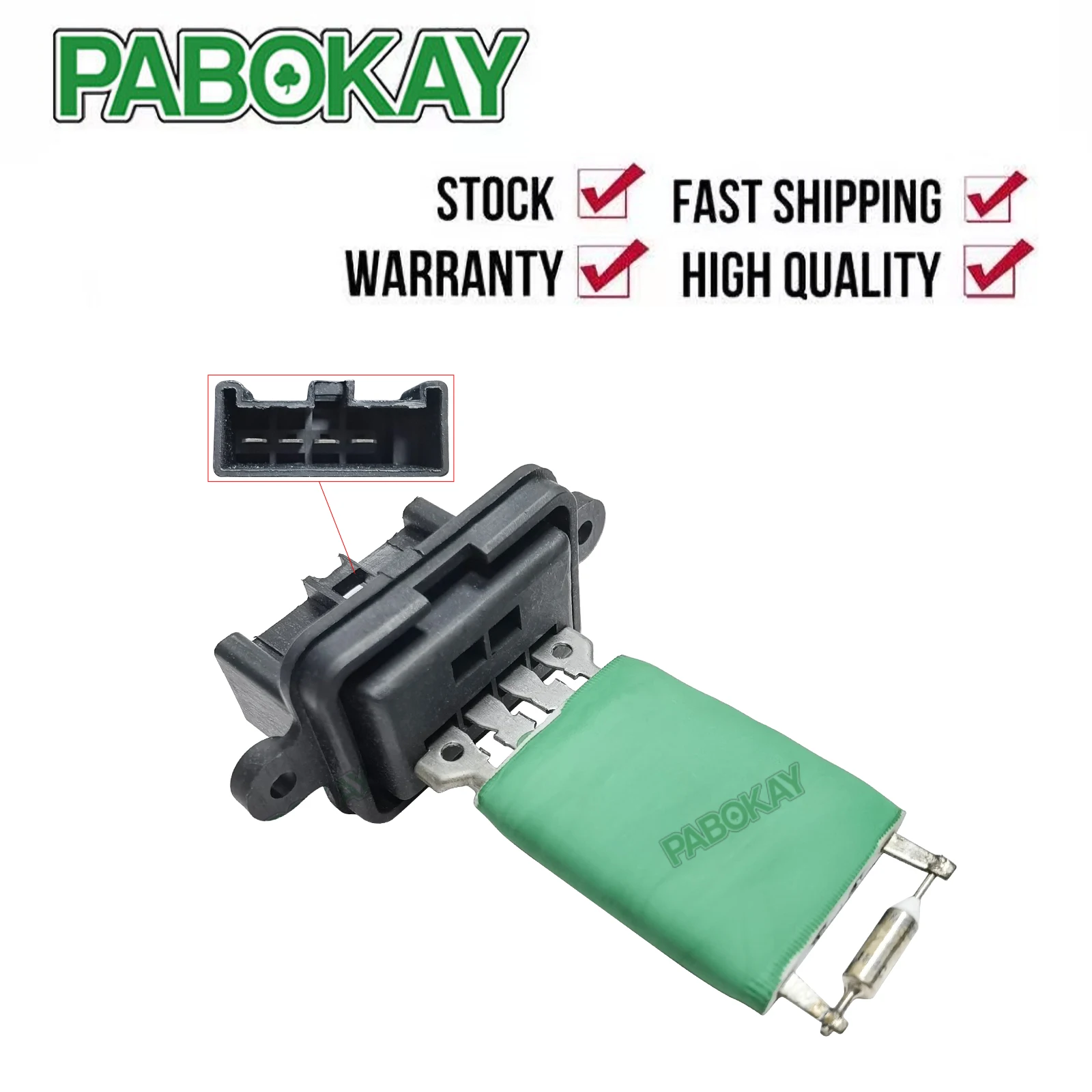 FOR FIAT DOBLO 2001-ON HEATER BLOWER MOTOR FAN RESISTOR 46723712 46723713 7082388 6441CA 77364714 47721250 77362433
FOR FIAT DOBLO 2001-ON HEATER BLOWER MOTOR FAN RESISTOR 46723712 46723713 7082388 6441CA 77364714 47721250 77362433
