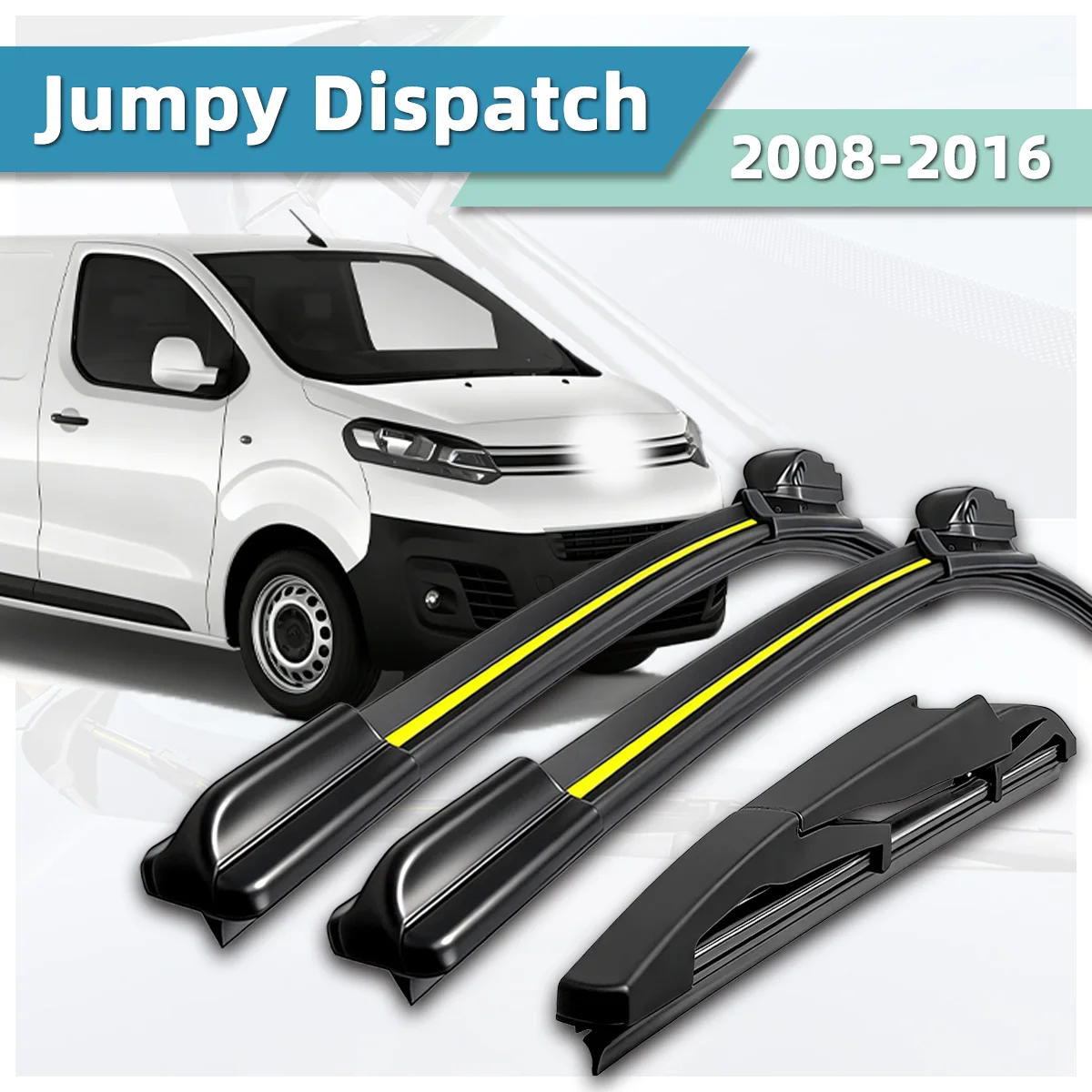 Wiper Suitable For Citroen Jumpy Dispatch 2008-2016 Natural Rubber Strip Accessories Wiper Blades 2009 2010 2011 2012 2014 2015
Wiper Suitable For Citroen Jumpy Dispatch 2008-2016 Natural Rubber Strip Accessories Wiper Blades 2009 2010 2011 2012 2014 2015