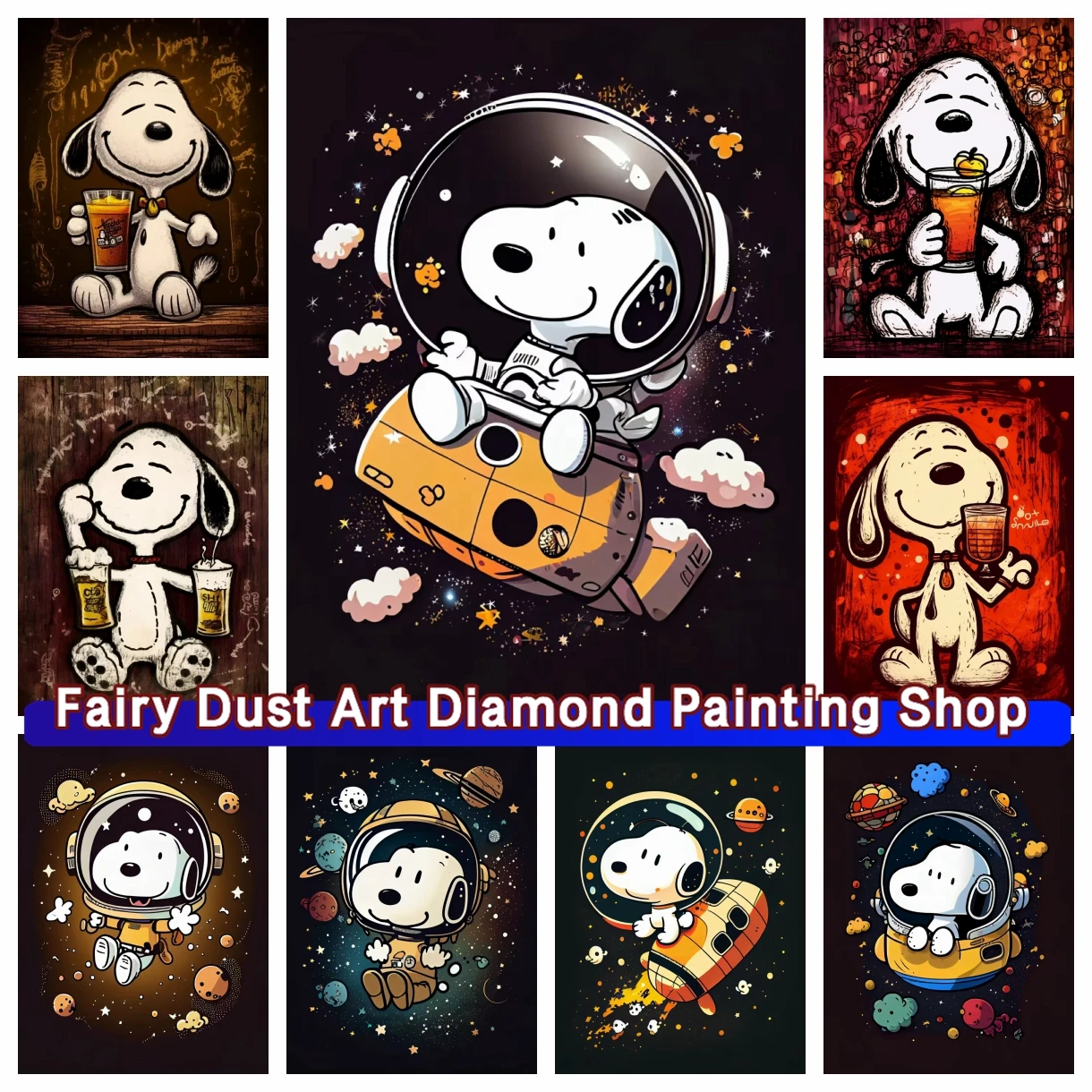 Cartoon Comics Kawaii Snoopy 2024 Spaceman Dream DIY Diamond Painting Full Cross Stitch Kit Mosaic Embroidery Home Decor Gift
Cartoon Comics Kawaii Snoopy 2024 Spaceman Dream DIY Diamond Painting Full Cross Stitch Kit Mosaic Embroidery Home Decor Gift