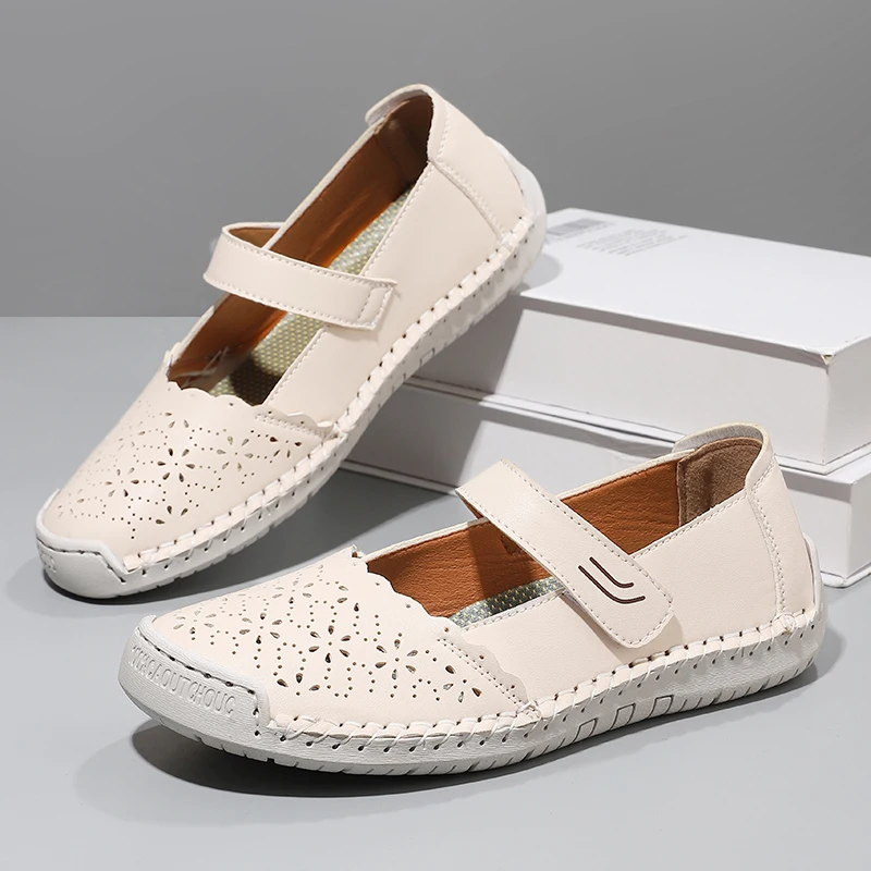 Handmade Leather Women Shoes Casual Comfortable Slip on Loafers Women Leather Shoes Moccasins Walking Shoes Summer Direct Sales
Handmade Leather Women Shoes Casual Comfortable Slip on Loafers Women Leather Shoes Moccasins Walking Shoes Summer Direct Sales