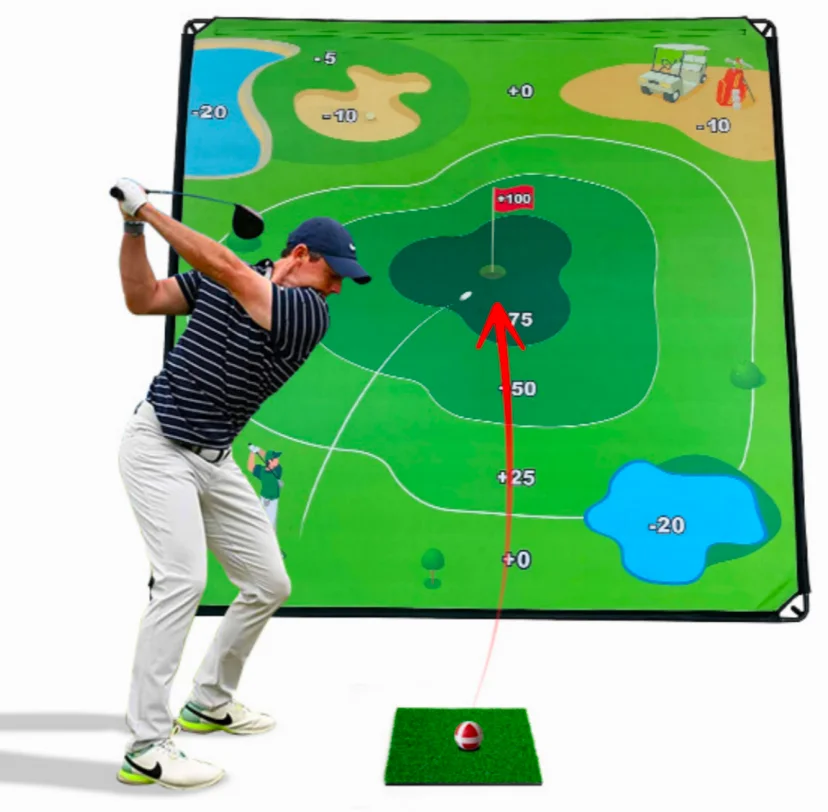 2026 Golf Chipping Game With Hitting Mat Double-Sided Mat Portable Outdoor/Indoor Practice Set For Adults And Kidspromote Sales
2026 Golf Chipping Game With Hitting Mat Double-Sided Mat Portable Outdoor/Indoor Practice Set For Adults And Kidspromote Sales