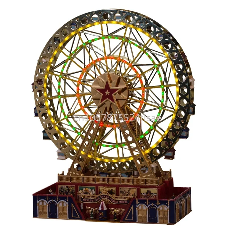 Christmas Ferris Wheel Music Box Decoration Ornament Birthday Christmas Gift
Christmas Ferris Wheel Music Box Decoration Ornament Birthday Christmas Gift