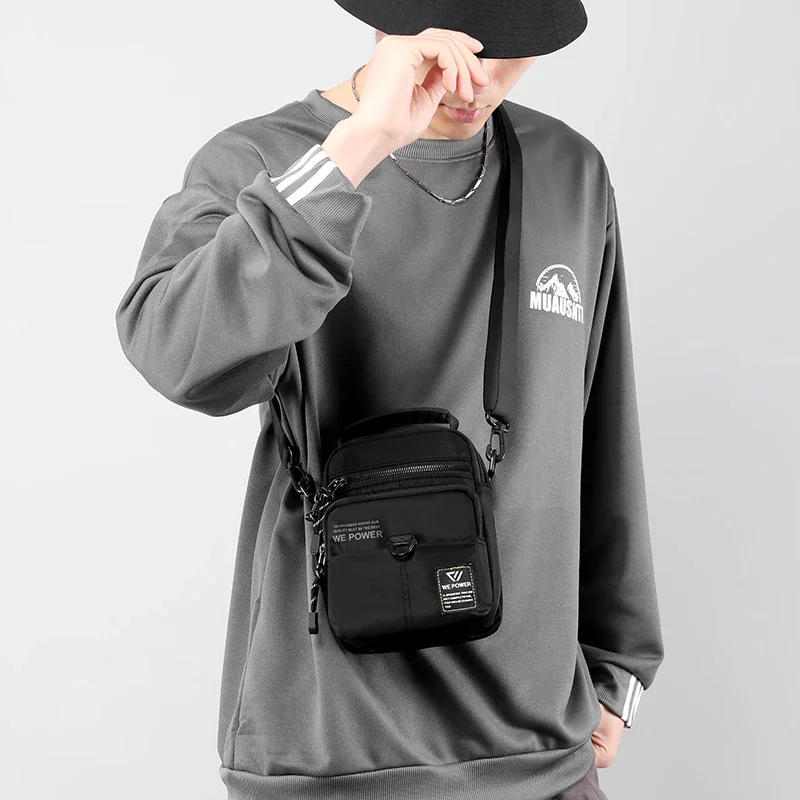 High Quality Man Messenger Bag Multi-Function Men's Mini Chest Pack Fashion Casual Men's Small Crossbody Handbag Shoulder Bag
High Quality Man Messenger Bag Multi-Function Men's Mini Chest Pack Fashion Casual Men's Small Crossbody Handbag Shoulder Bag