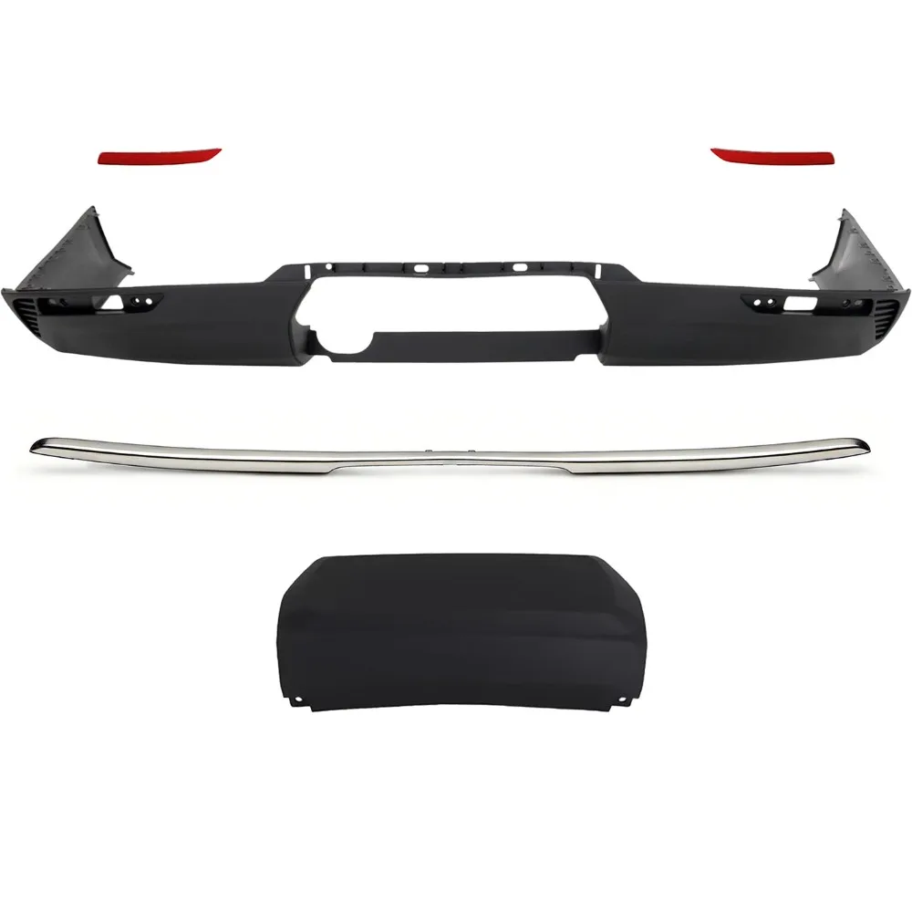 For 2021-2024 GMC Yukon XL Rear Lower Bumper Cover Kit w/ Silver Trim Molding
For 2021-2024 GMC Yukon XL Rear Lower Bumper Cover Kit w/ Silver Trim Molding