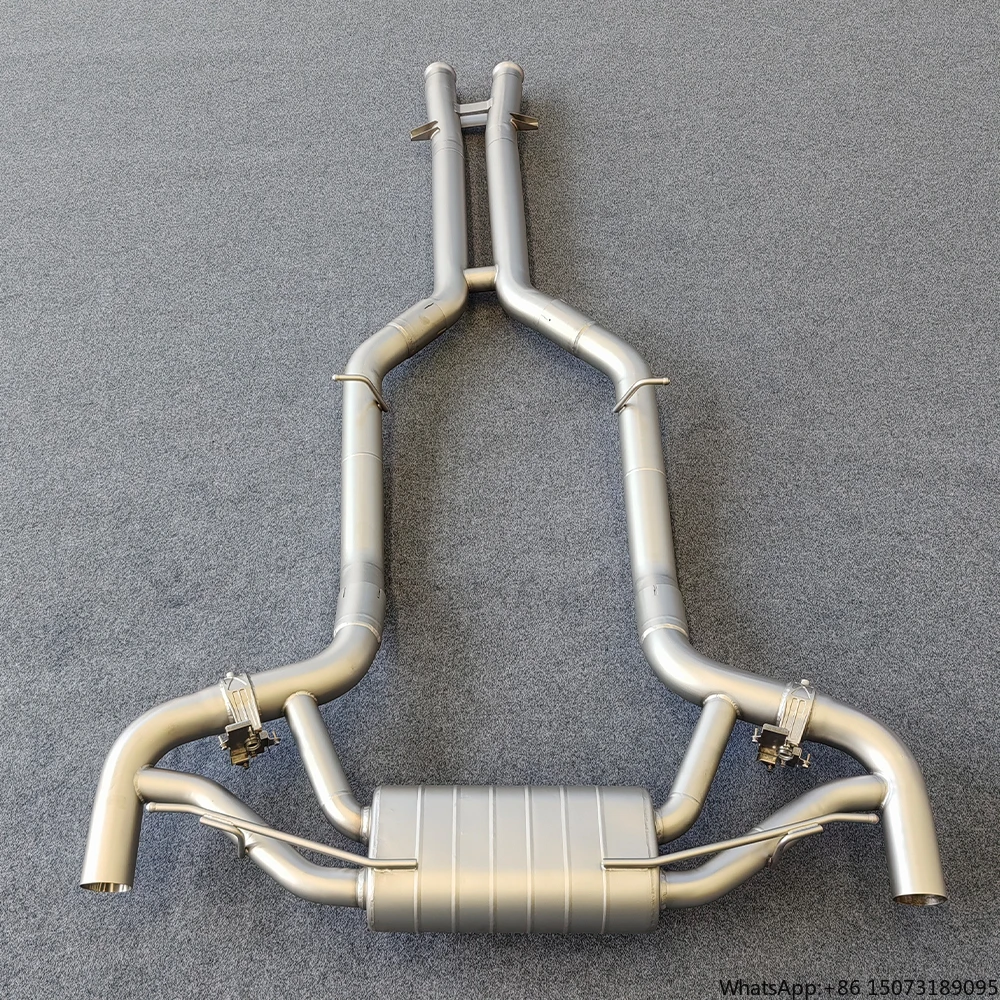 Выхлопная система Catback для GT/GTS(C190) 4.0T, из нержавеющей стали, с глушителем
Выхлопная система Catback для GT/GTS(C190) 4.0T, из нержавеющей стали, с глушителем