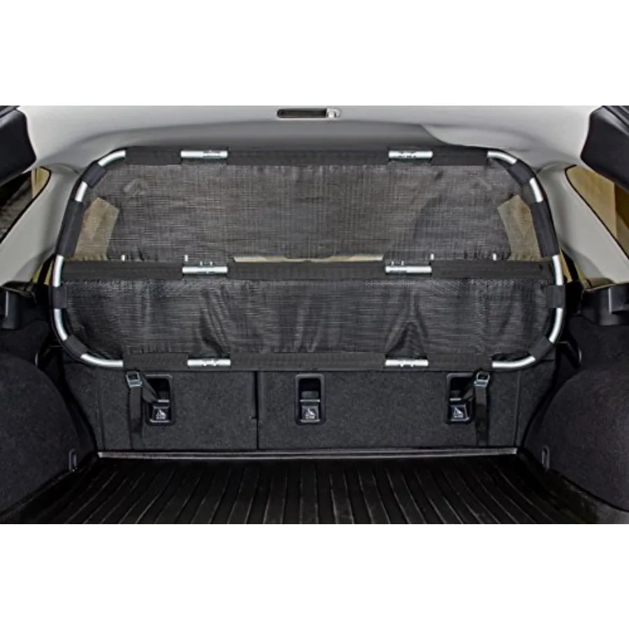 Cargo Area Dog Barrier for CUV and Mid-Sized SUV 46" Wide Hatchback Pet Divider Crossover Vehicle Car Net Mesh Travel Back Seat
Cargo Area Dog Barrier for CUV and Mid-Sized SUV 46" Wide Hatchback Pet Divider Crossover Vehicle Car Net Mesh Travel Back Seat