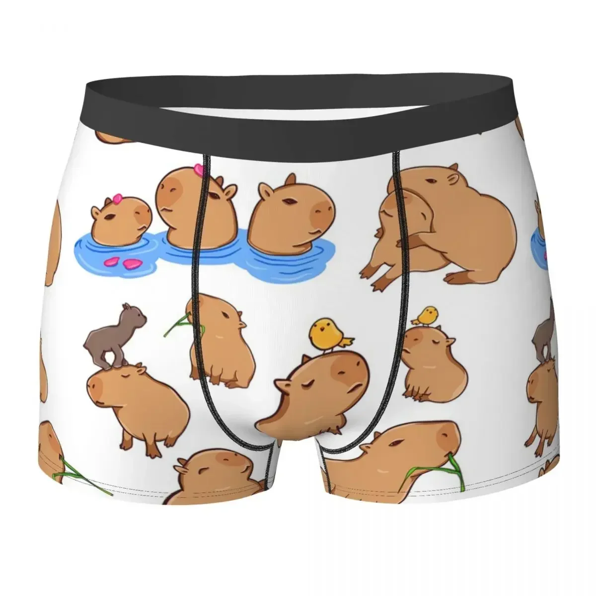 Boxer Underpants Shorts Capybara Animal Pattern Panties Men Soft Underwear for Homme Man Boyfriend Gifts
Boxer Underpants Shorts Capybara Animal Pattern Panties Men Soft Underwear for Homme Man Boyfriend Gifts