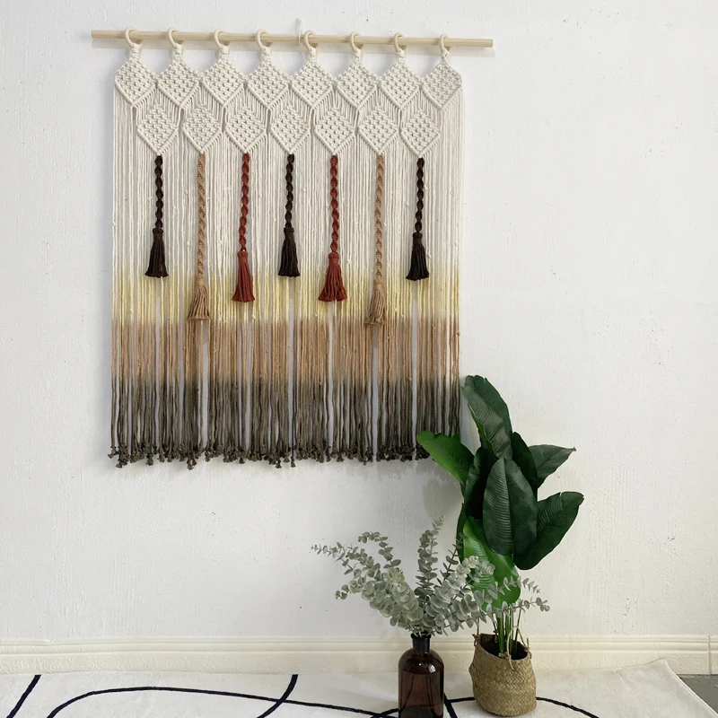 Hand-woven Colorful Bohemian Tapestry Wall Hanging Is Suitable For Ins Style Homestay Decoration Home Background Wall Decoration
Hand-woven Colorful Bohemian Tapestry Wall Hanging Is Suitable For Ins Style Homestay Decoration Home Background Wall Decoration