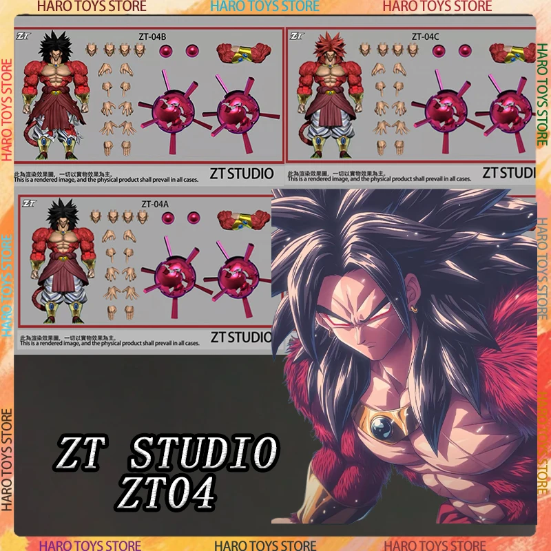 ZT Studio ZT04 SHF Broly SSJ4 Action Figures Super Saiyan Broly Dragon Ball Super Anime Figure Broli Goku Model Toy Free Gift
ZT Studio ZT04 SHF Broly SSJ4 Action Figures Super Saiyan Broly Dragon Ball Super Anime Figure Broli Goku Model Toy Free Gift